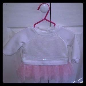 Baby Place Sweater Tulle Tutu Skirt